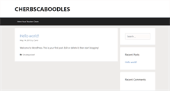 Desktop Screenshot of cherbscaboodles.com